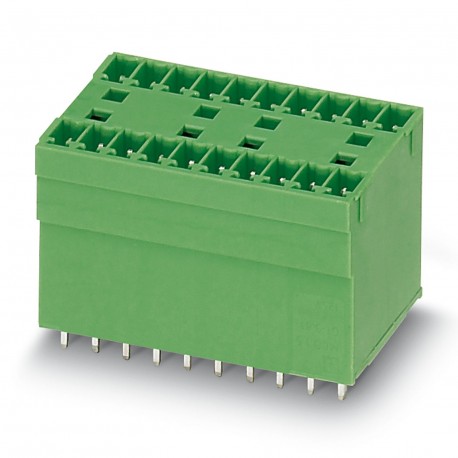 Phoenix contact MCDV 1,5/10-G1-3,81 BK Housing base printed circuit board, number of poles: 10, pitc..