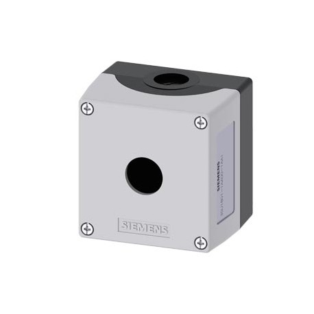 Siemens 3SU1801-1AA00-1AA1 Enclosure for 4 position knob, coordinate, ID key-operated switches and sensor sw..