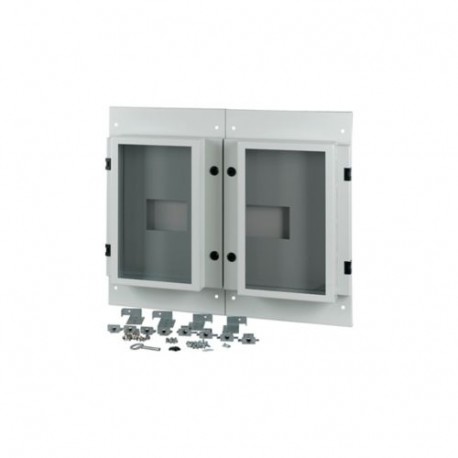 Eaton-moeller XM2N44F08C-55 Y7-180506 EATON ELECTRIC Front plate, 2xNZM4, 4p, fixed, W 800mm, IP55, grey