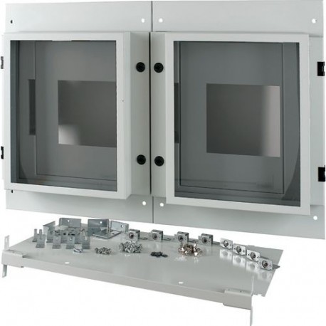 Eaton-moeller XM2N44W10C-55-XR Y7-180520 EATON ELECTRIC Front plate, 2xNZM4, 4p, withdrawable + remote operator, W ..
