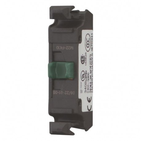 Eaton-moeller M22-FK10 Y7-180792 EATON ELECTRIC Contact element normally open, flat, front mounted, cage clamp