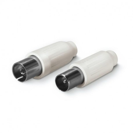 Scame 180.60/CEI COAXIAL CABLE CONNECTOR (PLUG+SOCKET)