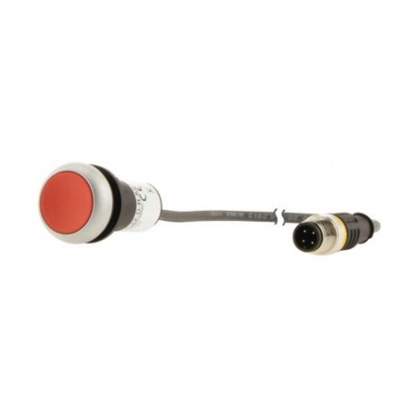 Eaton-moeller C22-DR-R-K01-P3 Y7-181611 EATON ELECTRIC Pushbutton, flat maintained red 1 N/C with cable 0.5m and M1..