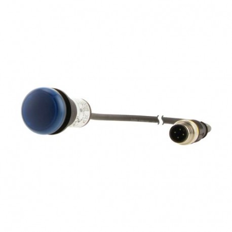 EATON - MOELLER C22-L-B-24-P3 C22-L-B-24-P3 181619 Y7-181619 EATON ELECTRIC Indicator light blue 24v with cable 0.5m and M12A plug