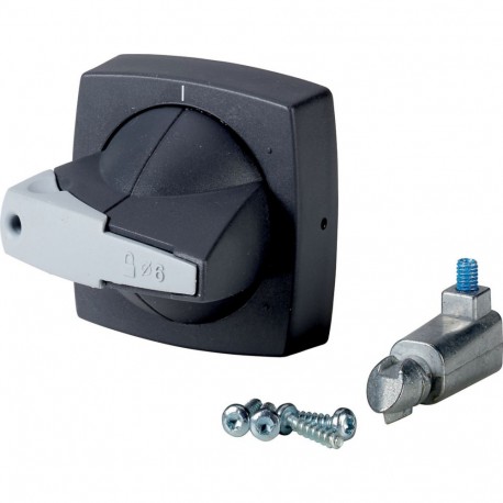 Eaton-moeller K1DG/P Y8-1818031 EATON ELECTRIC Rotary handle, 6mm, door installation, gray, padlock