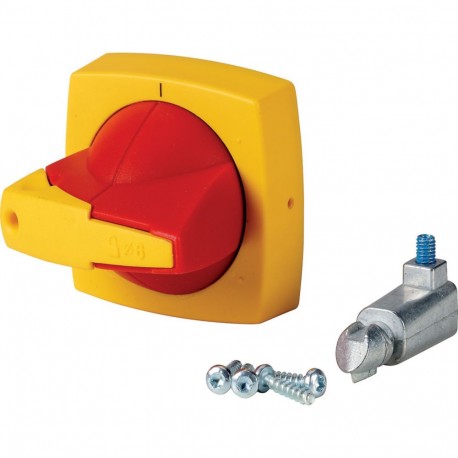 Eaton-moeller K2SDR/P Y8-1818033 EATON ELECTRIC Rotary handle, 6mm, door installation, red/yellow, padlock