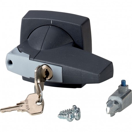 Eaton-moeller K2DG/C Y8-1818043 EATON ELECTRIC Rotary handle, 8mm, door installation, gray, cylinder lock