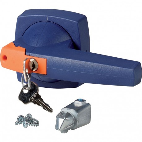 Eaton-moeller K4DB/C Y8-1818053 EATON ELECTRIC Toggle, 12mm, door installation, blue, cylinder lock