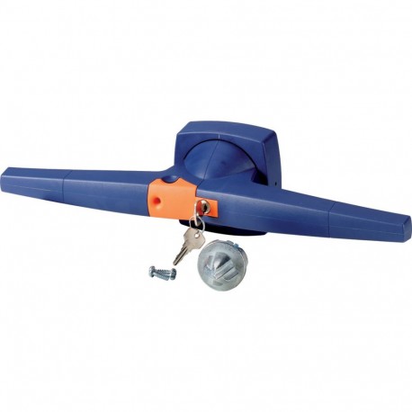 Eaton-moeller K6DB/C Y8-1818065 EATON ELECTRIC Toggle, 14mm, door installation, blue, cylinder lock