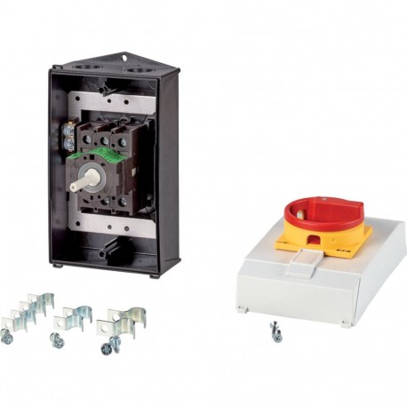 EATON - MOELLER P1-32/I2H/MBS/SVB P1-32/I2H/MBS/SVB 182417 Y7-182417 EATON ELECTRIC Main switch, 3p,32A, Emergency-Stop function, lockable in ..