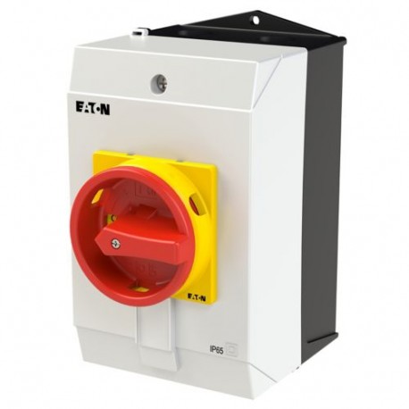 EATON - MOELLER T0-2-1/I2H/MBS/SVB T0-2-1/I2H/MBS/SVB 182425 Y7-182425 EATON ELECTRIC Main switch, 3-pole, 20A, Emergency-Stop function, 90 °, ..