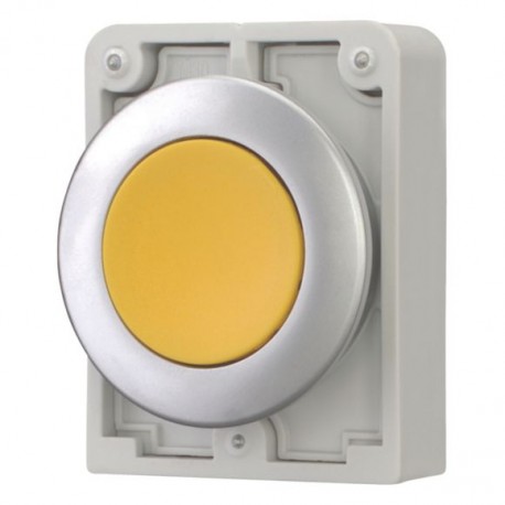 EATON - MOELLER M30C-FD-Y M30C-FD-Y 182920 Y7-182920 EATON ELECTRIC Pushbuttons, Flat Front, flush, momentary, yellow, blank