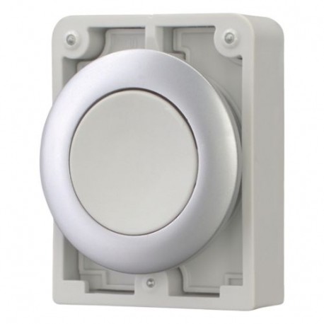EATON - MOELLER M30C-FD-GR M30C-FD-GR 182923 EATON ELECTRIC Pushbuttons, Flat Front, flush, momentary, gray, blank