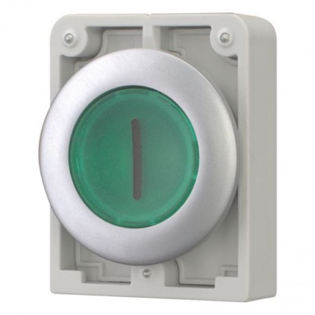 EATON - MOELLER M30C-FDRL-G-X1 M30C-FDRL-G-X1 182932 Y7-182932 EATON ELECTRIC Illuminated pushbutton actuators, Flat Front, flush, maintain..