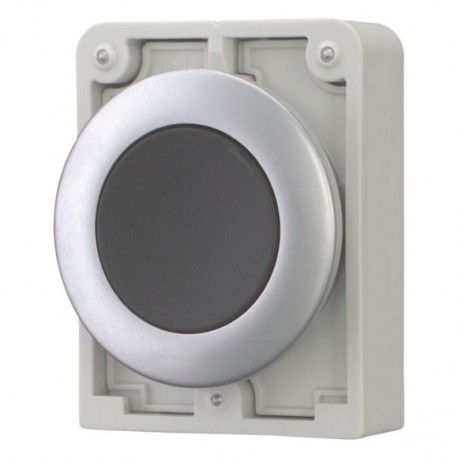 EATON - MOELLER M30C-FD-S M30C-FD-S 182959 Y7-182959 EATON ELECTRIC Pushbuttons, Flat Front, flush, momentary, black, blank