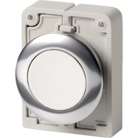 EATON - MOELLER M30C-FD-W M30C-FD-W 182960 Y7-182960 EATON ELECTRIC Pushbuttons, Flat Front, flush, momentary, white, blank