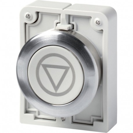 EATON - MOELLER M30C-FD-GR-X66 M30C-FD-GR-X66 182964 Y7-182964 EATON ELECTRIC Pushbuttons, Flat Front, flush, momentary, gray, labeled