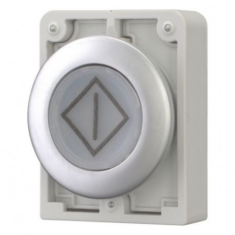 Eaton-moeller M30C-FDL-W-X100 Y7-182966 EATON ELECTRIC Illuminated pushbutton actuators, Flat Front, flush, momenta..
