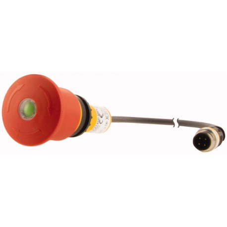 Eaton-moeller C22-PVT45P-MPI-K02-P1 EATON ELECTRIC EMERGENCY STOP/EMERGENCY OFF button, classic, palm shape, 45 mm,..