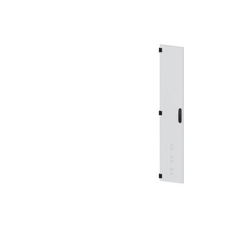 Siemens 8MF1830-2UT14-0CA1 SIVACON, door, right, EMC, IP40, H: 1800 mm, W: 300 mm, RAL 7035, Protection clas..