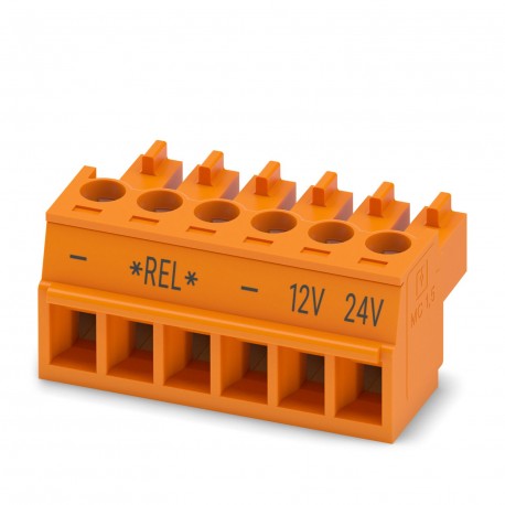 PHOENIX CONTACT MC 1,5/ 6-ST-3,81 OG BD:-24V MC 1,5/ 6-ST-3,81 OG BD:-24V 1832124 PHOENIX CONTACT Printed-circuit board connector