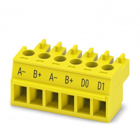 PHOENIX CONTACT MC 1,5/ 6-ST-3,81 YE BD:D1 MC 1,5/ 6-ST-3,81 YE BD:D1 1832137 PHOENIX CONTACT Printed-circuit board connector