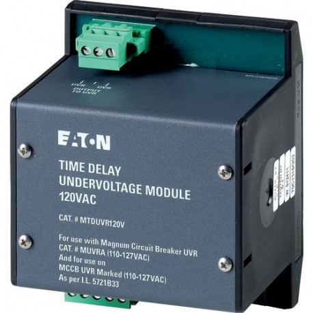 Eaton-moeller IZMX-UVR-TD-120AC-1 Y7-184165 EATON ELECTRIC Delay module for U-actuator, 120 VAC