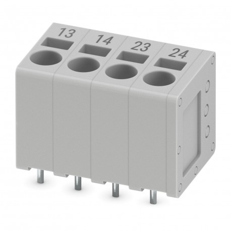 Phoenix contact SPT 2,5/ 4-V-5,0 GY BD:13-24 PCB terminal block