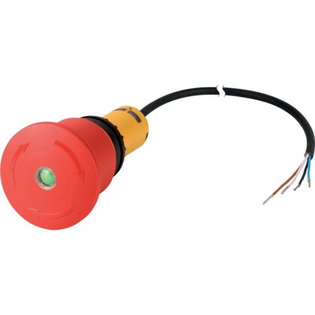 Eaton-moeller C22-PVT45P-MPI-K02-P62 Y7-185162 EATON ELECTRIC Emergency stop/emerg. switching off button, classic,p..