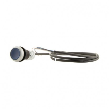 Eaton-moeller C22-DRL-B-K10-24-P62 Y7-185589 EATON ELECTRIC Push-button light flush compact 22mm Latching Blue 24 V..
