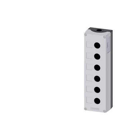 SIEMENS 3SU1856-0AA00-0AB1 3SU1856-0AA00-0AB1 SIEMENS Enclosure for command devices, 22 mm, round, Enclosure material metal, enclosure ..