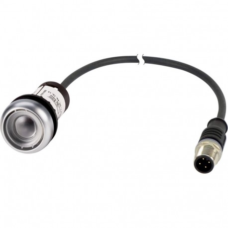 Eaton-moeller C22-D-X-K10-P31 EATON ELECTRIC Pushbutton, classic, flat, tasted, 1 N/O, cable (black) with m8 plug, ..