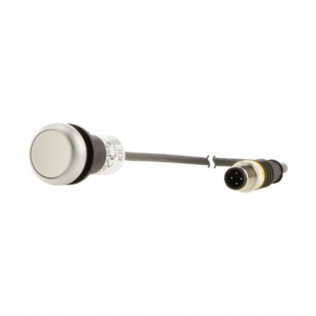 EATON - MOELLER C22-DR-W-K10-P1 C22-DR-W-K10-P1 185686 Y7-185686 EATON ELECTRIC Push button flush compact, 22 mm Interlocking White 1 NO cab..