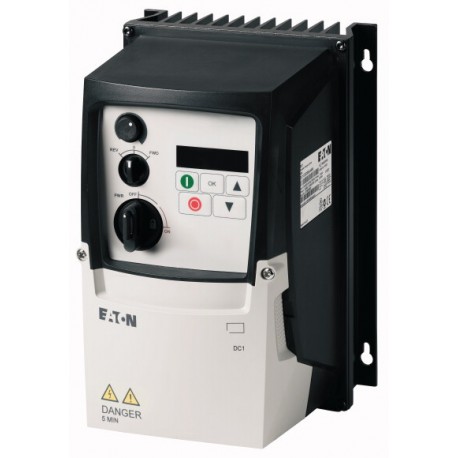 Eaton-moeller DC1-127D0FN-A6SCE1 EATON ELECTRIC Variable frequency drive, 230 V AC, 1-phase, 7 A, 1.5 kW, IP66/NEMA..