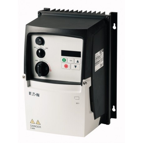 Eaton-moeller DC1-S1011NB-A6SCE1 EATON ELECTRIC Variable frequency drives, 1-/single-phase 115 V, 10.5 A, 0.55 kW, ..