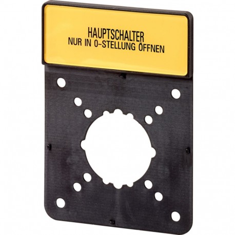 Eaton-moeller ZFS(DE)-P5 Y7-186884 EATON ELECTRIC Clamp with label, Open main switch only in 0 position, in DE, For..