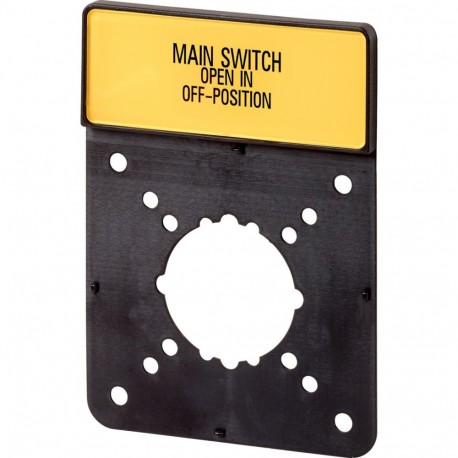 EATON - MOELLER ZFS(EN)-P5 ZFS(EN)-P5 186885 Y7-186885 EATON ELECTRIC Clamp with label, Open main switch only in 0 position, in EN, For..