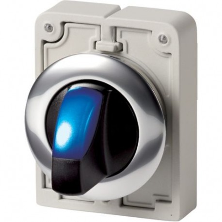 Eaton-moeller M30C-FWRLK3-B Y7-187131 EATON ELECTRIC Illuminated selector switch actuators, Flat Front, with thumb-..