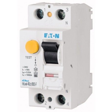 Eaton-moeller FRCMM-80/2/05-S/F EATON ELECTRIC Residual current circuit breaker (RCCB), 80A, 2p, 500mA, type S/F