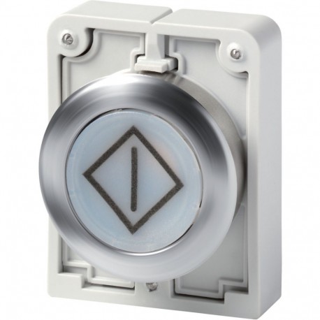Eaton-moeller M30I-FDL-W-X100 Y7-188041 EATON ELECTRIC Illuminated push-buttons, flat front, flush, momentary, whit..