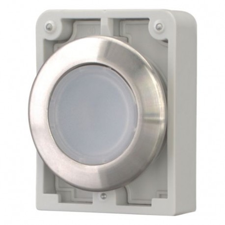 Eaton-moeller M30I-FDL-W Y7-188058 EATON ELECTRIC Illuminated push-button actuator, flat front, flush, momentary, w..