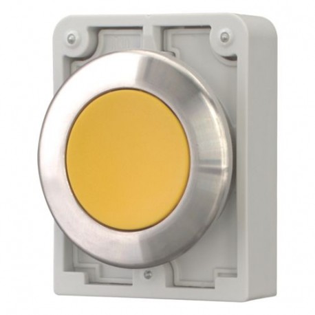 EATON - MOELLER M30I-FD-Y M30I-FD-Y 188088 Y7-188088 EATON ELECTRIC Push-buttons, flat front, flush, momentary, yellow, blank