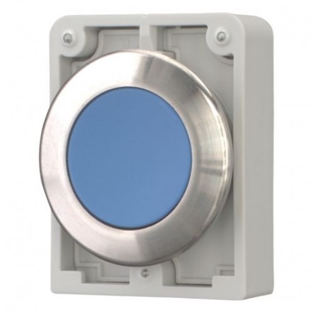 EATON - MOELLER M30I-FDR-B M30I-FDR-B 188097 Y7-188097 EATON ELECTRIC Push-buttons, flat front, flush, maintained, blue, blank