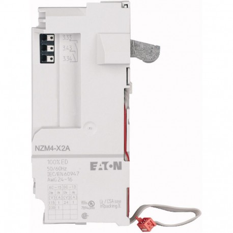 EATON - MOELLER NZM4-X2A NZM4-X2A 189723 Y7-189723 EATON ELECTRIC Relay module for NZM4, configurable, 2NO, 24DC, 24-230AC, PI