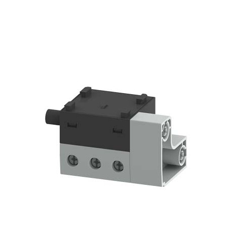 SIEMENS 3RK1903-2AC00 3RK1903-2AC00 SIEMENS 65 mm terminal block PEN for ET200S High Feature starter with connection for supply li..