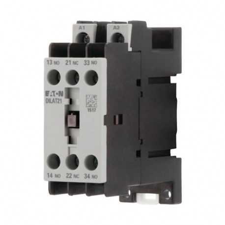 Eaton-moeller DILAT-21(RDC24) Y7-190968 EATON ELECTRIC Contactor Auxilar Narrow 2 NO + 1 NC Connection screw RDC24