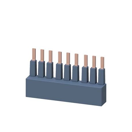 SIEMENS 3RM1910-1BA 3RM1910-1BA SIEMENS Accessory for SIRIUS 3RM1 3-phase busbar for 3 motor starters Modular spacing 22.5 mm Sc..