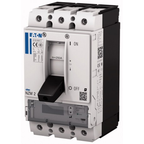 Eaton-moeller NZMH2-4-PX63/VAR-TZ EATON ELECTRIC NZM2 PXR25 Automatic Int. Class 1 Power Reading, 63A, 4p, Variable..