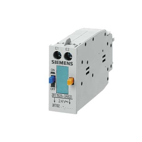 Siemens 3RT1926-3AF31 Latching block, mechanical, for mounting on 3RT1.2. and 3RT1.3., 110 V AC/DC, ! Phased..