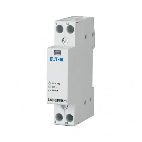 Eaton-moeller Z-SCH24/1/25-11 Y7-193888 EATON ELECTRIC Installation contactor, 24VAC/50Hz, 1N/O+1N/C, 25A